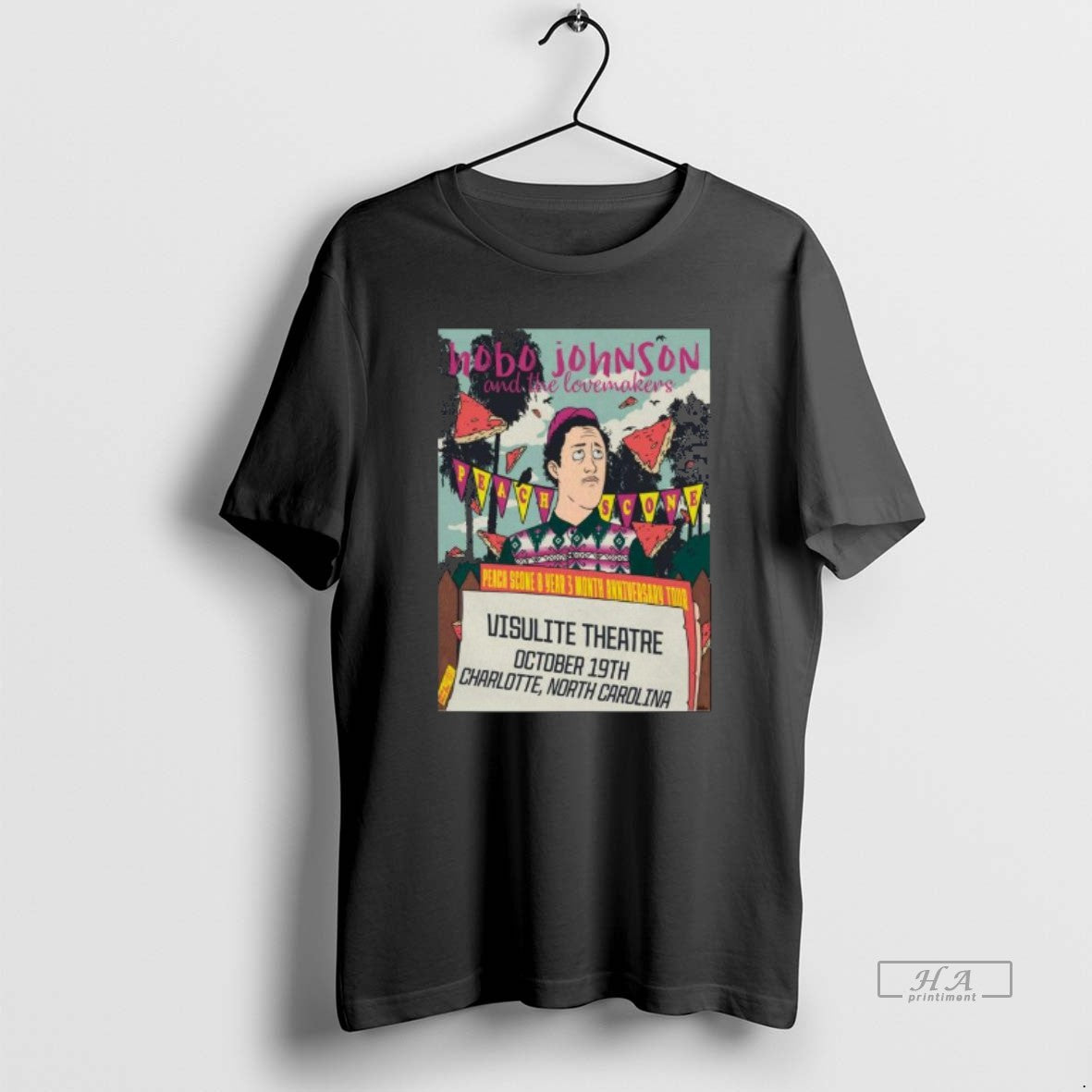 Official Hobo Johnson October 19 2025 Visulite Theatre Charlotte Nc Long Sleve T-Shirts, Hoodie, Sweatshirt - T-Shirt, Sweatshirt, Hoodie