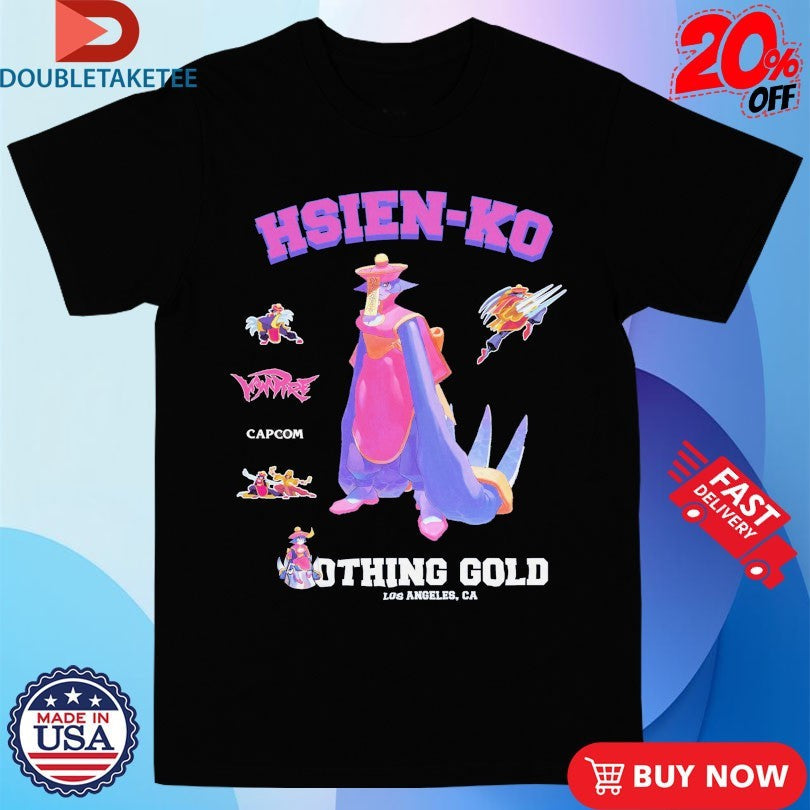Hsien-Ko Fighting Tournament Los Angeles CA Nothing Gold Shirts Unisex T-shirt, Sweatshirt, Hoodie, Long Sleeve Tee - T-Shirt, Sweatshirt, Hoodie