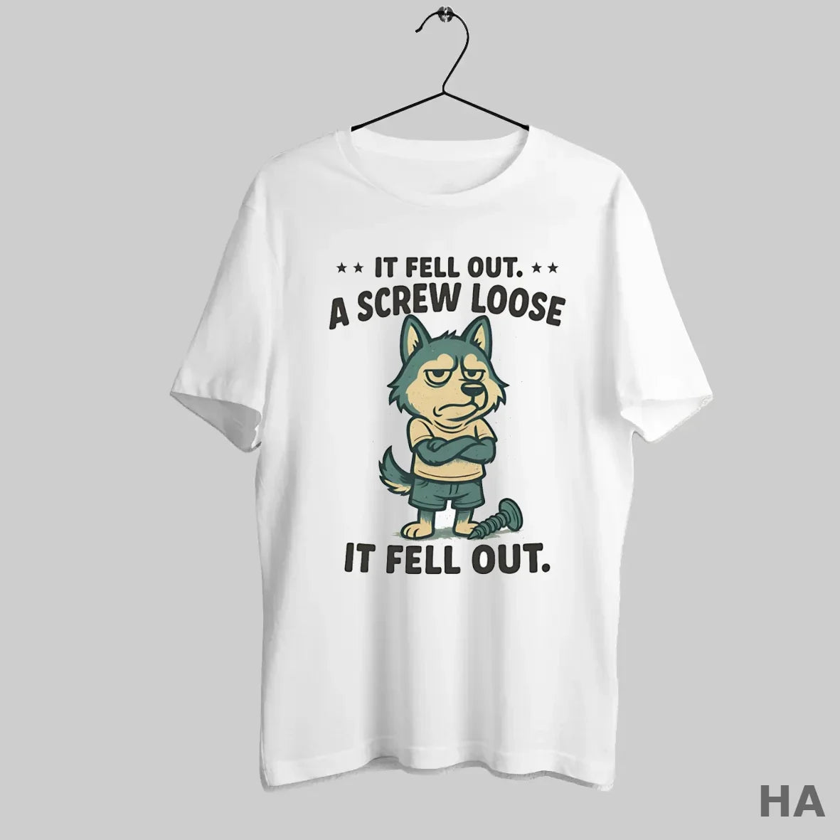Official Husky If Fell Out Screw Loose Fell Out T-Shirts, Hoodie, Sweatshirt - T-Shirt, Sweatshirt, Hoodie