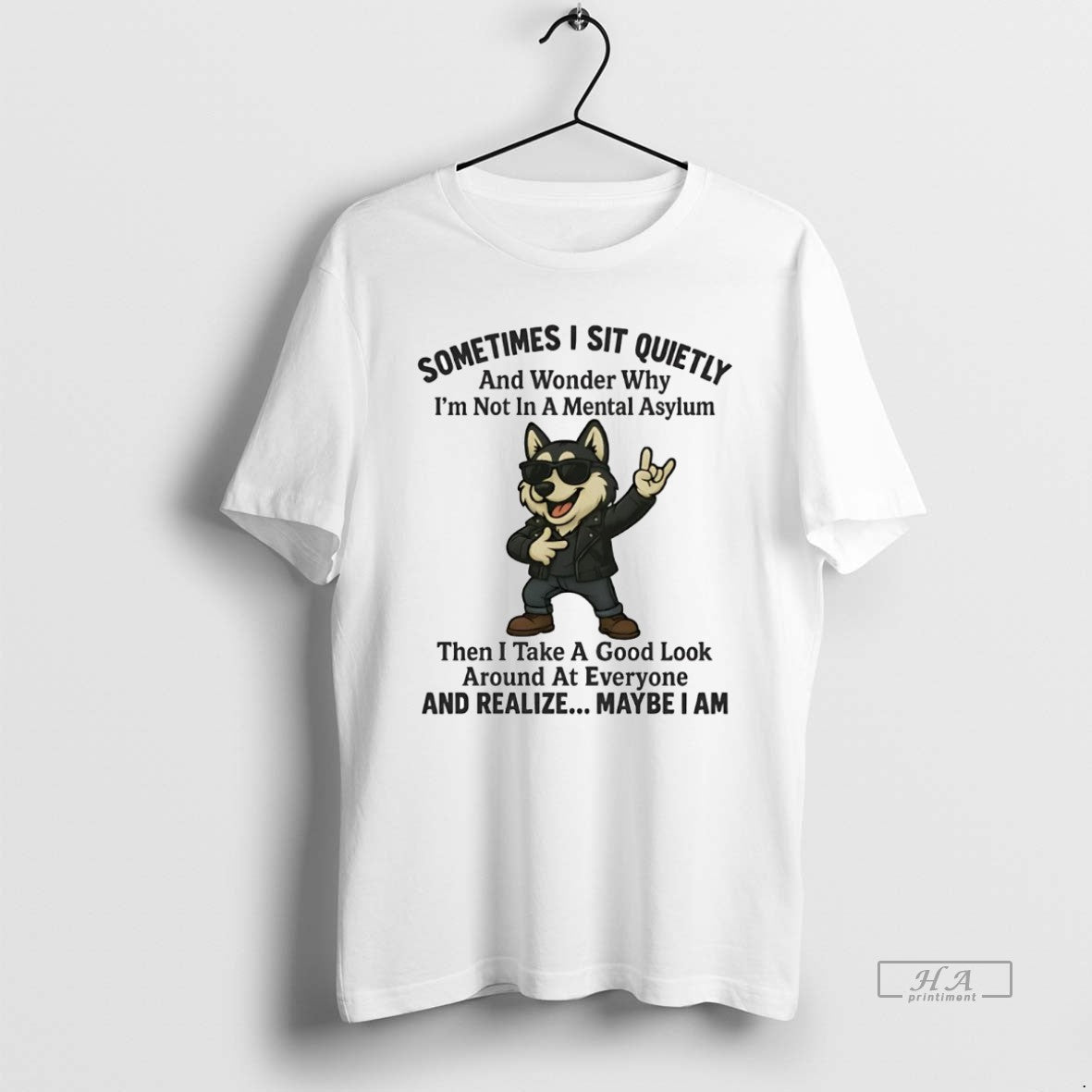 Official Husky Sometimes I Sit Quietly Wonder Why Realize Maybe I Am T-Shirts, Hoodie, Sweatshirt - T-Shirt, Sweatshirt, Hoodie