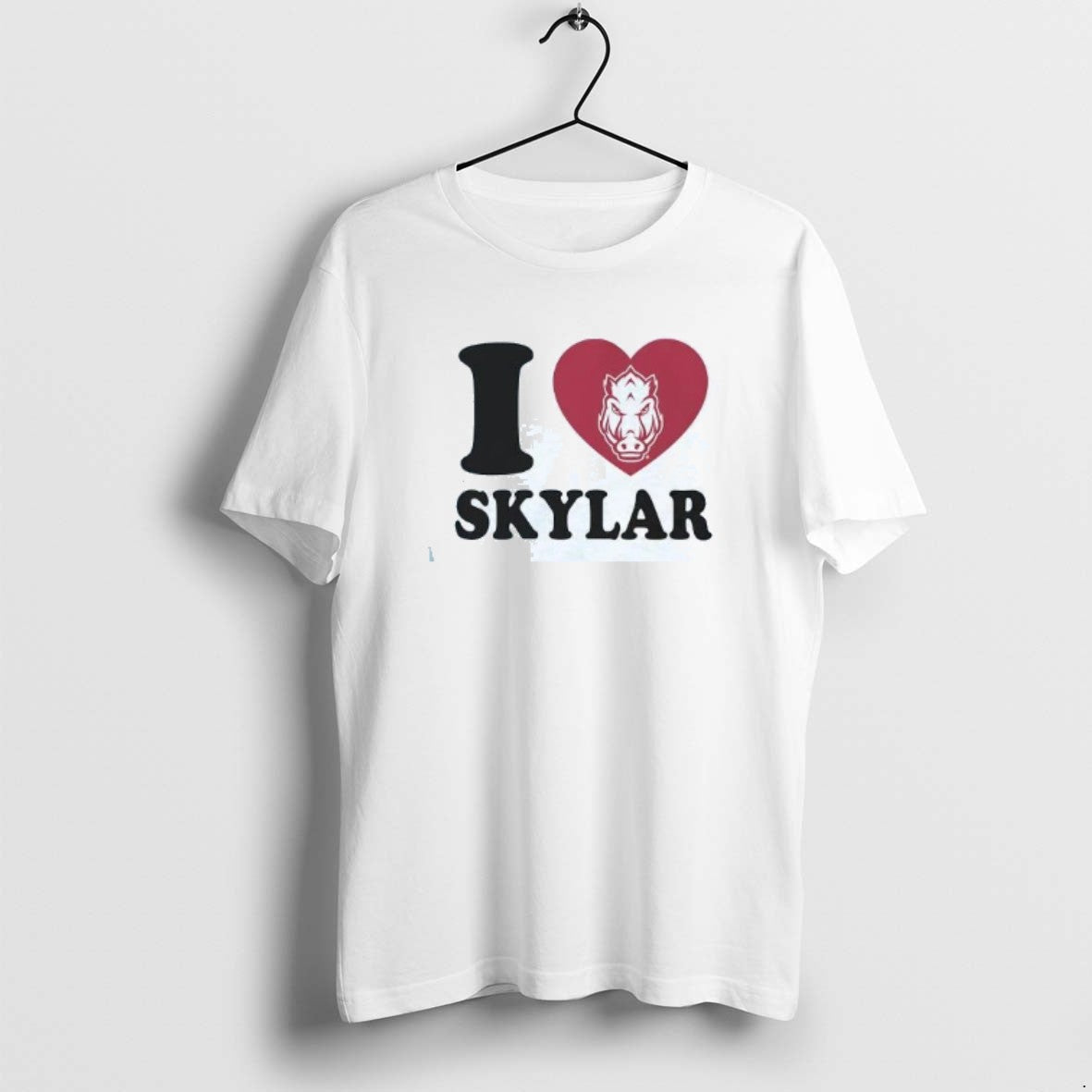 Official I Love Skylar Ellison Heart Arkansas Razorbacks T-Shirts, Hoodie, Sweatshirt - T-Shirt, Sweatshirt, Hoodie
