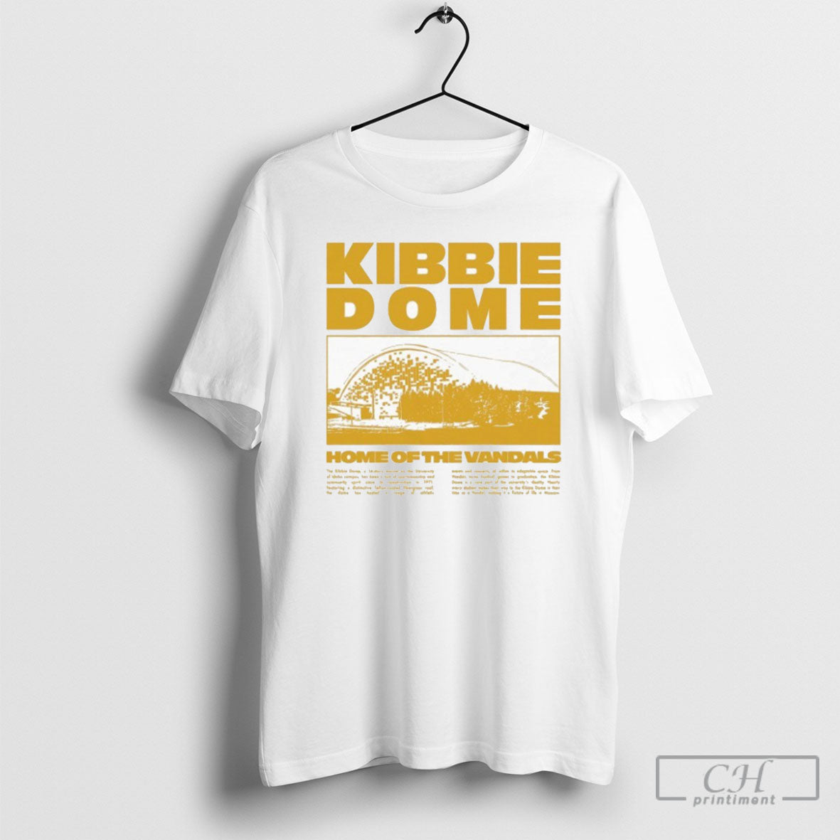 Official Idaho Vandals Home Vandals Kibbie Dome Newspaper T-Shirts, Hoodie, Sweatshirt - T-Shirt, Sweatshirt, Hoodie