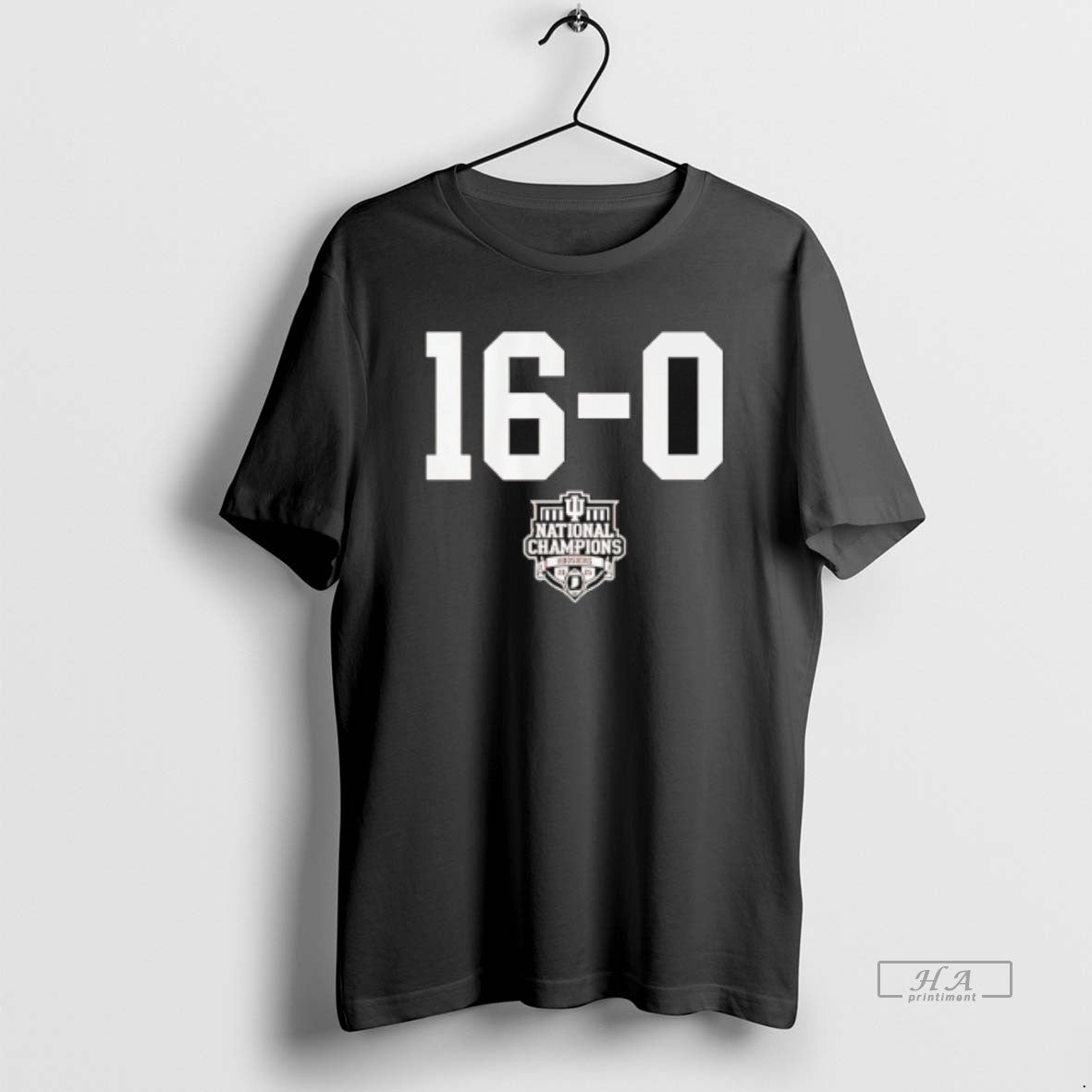 Official Indiana Football 16 0 2025 Cfp National Champions T-Shirts, Hoodie, Sweatshirt - T-Shirt, Sweatshirt, Hoodie