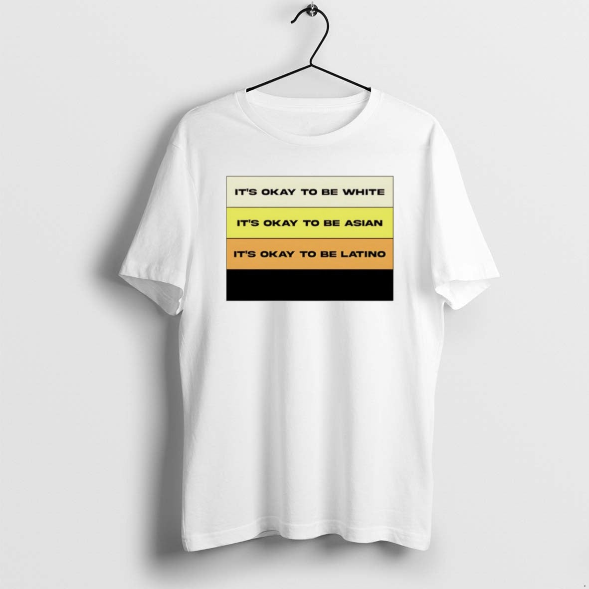 Official Okay Be White Asian Latino T-Shirts, Hoodie, Sweatshirt - T-Shirt, Sweatshirt, Hoodie