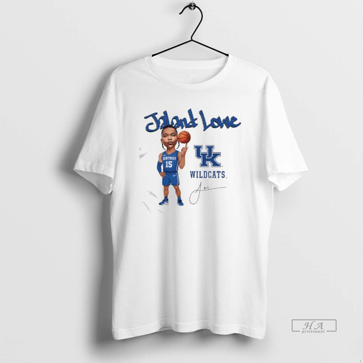 Official Jaland Lowe Uk Wildcats Caricature Signature T-Shirts, Hoodie, Sweatshirt - T-Shirt, Sweatshirt, Hoodie