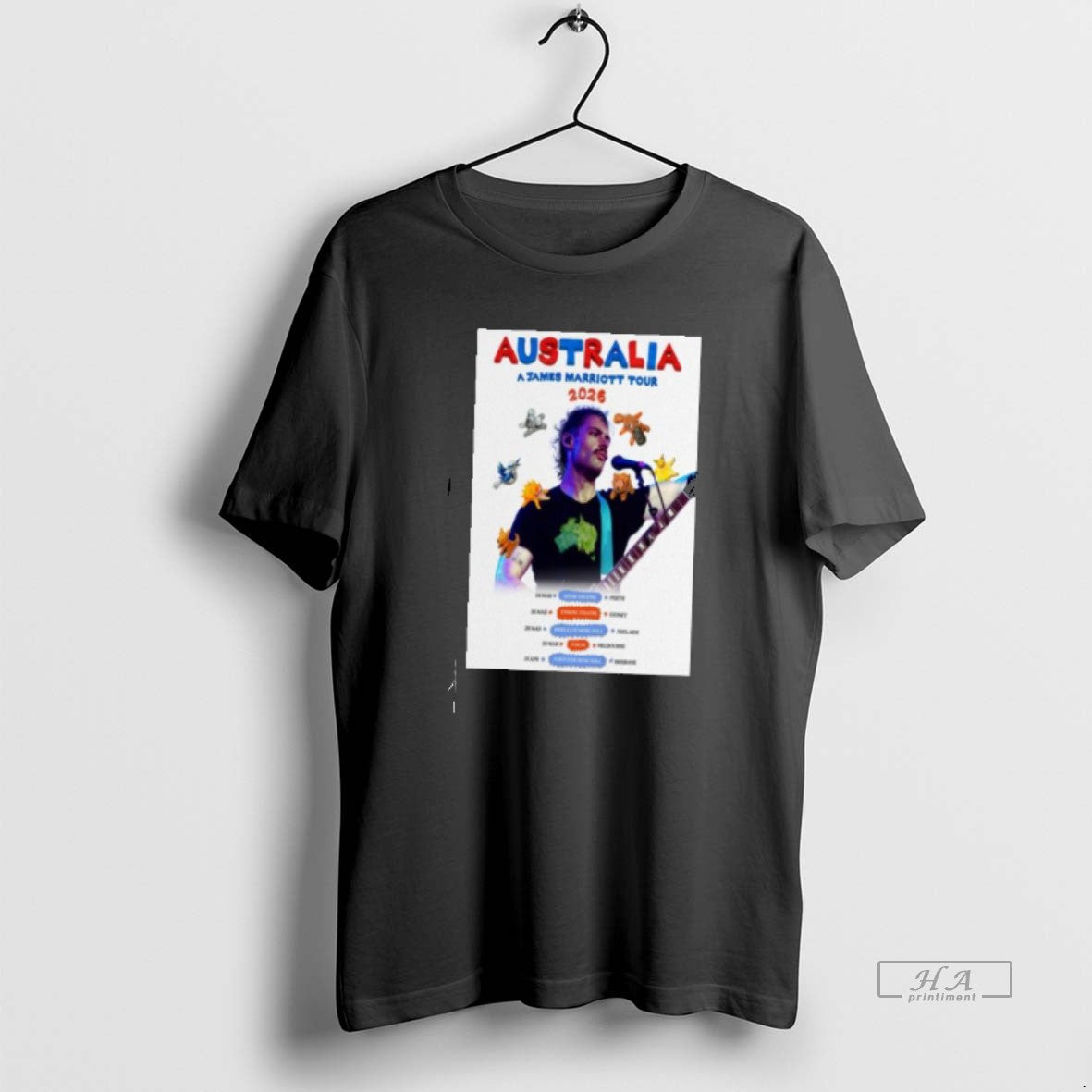 Official James Marriott Australia Tour 2026 T-Shirts, Hoodie, Sweatshirt - T-Shirt, Sweatshirt, Hoodie