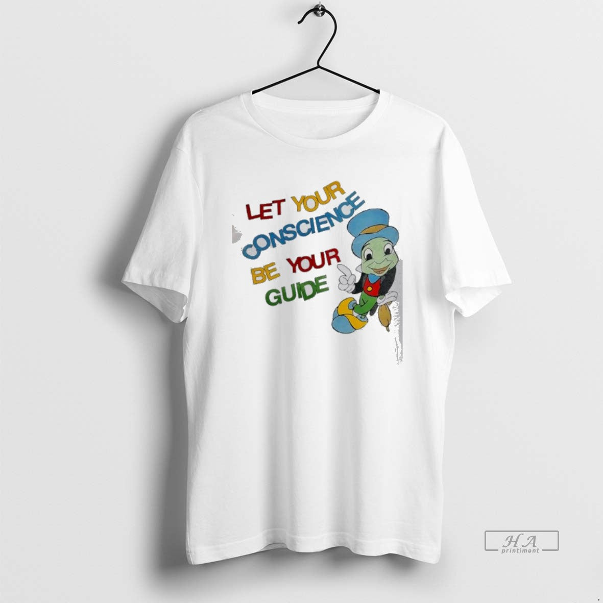Official Jiminy Cricket Let Your Conscience Be Your Guide Pride T-Shirts, Hoodie, Sweatshirt - T-Shirt, Sweatshirt, Hoodie
