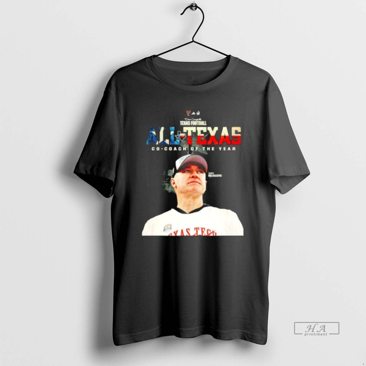 Official Joey Mcguire Texas Tech Football All Texas Co Coach Year T-Shirts, Hoodie, Sweatshirt - T-Shirt, Sweatshirt, Hoodie