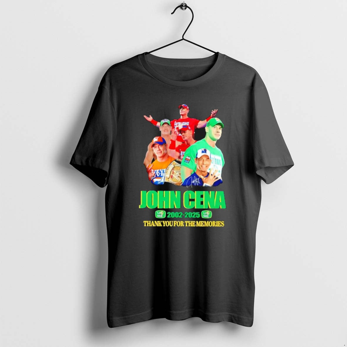 Official John Cena 2002 2025 Thnak You Memories T-Shirts, Hoodie, Sweatshirt - T-Shirt, Sweatshirt, Hoodie