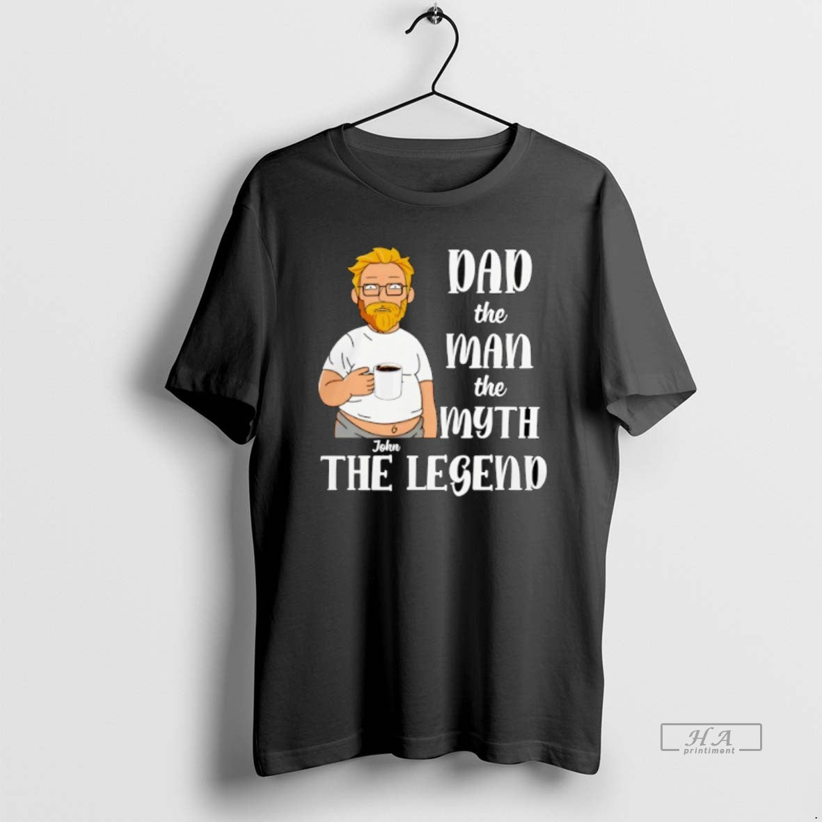 Official John Holidng Coffee Dad Man Myth Legend T-Shirts, Hoodie, Sweatshirt - T-Shirt, Sweatshirt, Hoodie
