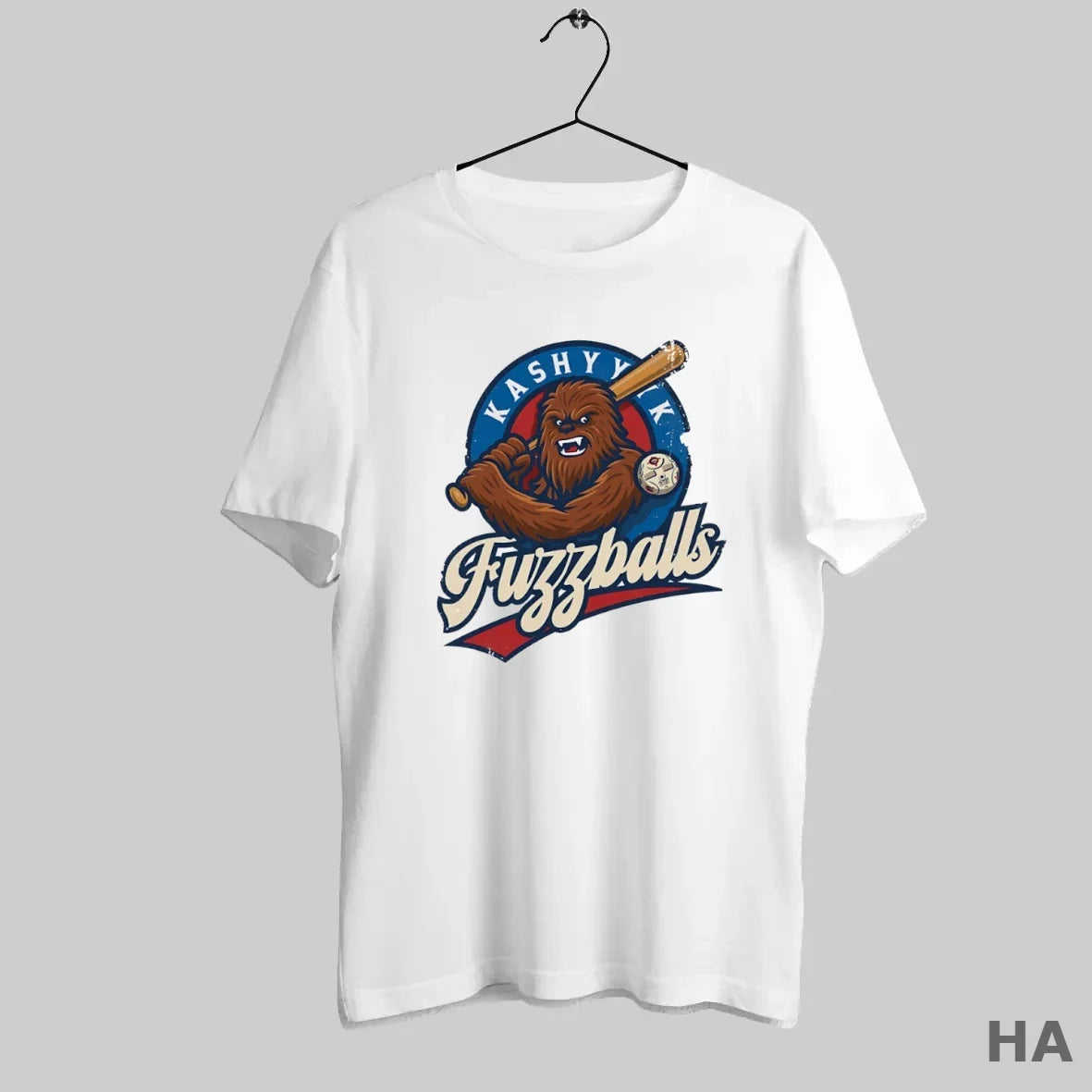 Official Kashyyyk Fuzzballs Wookiee Baseball Logo T-Shirts, Hoodie, Sweatshirt - T-Shirt, Sweatshirt, Hoodie