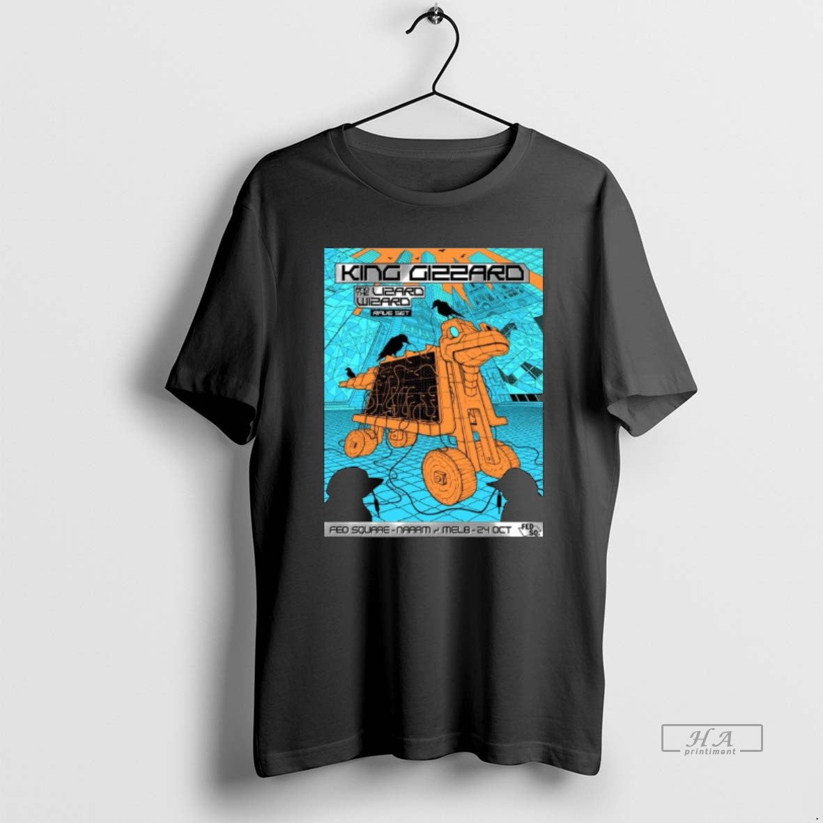Official King Gizzard Lizard Wizard Melbourne Australia 2025 Fed Square October T-Shirts, Hoodie, Sweatshirt - T-Shirt, Sweatshirt, Hoodie