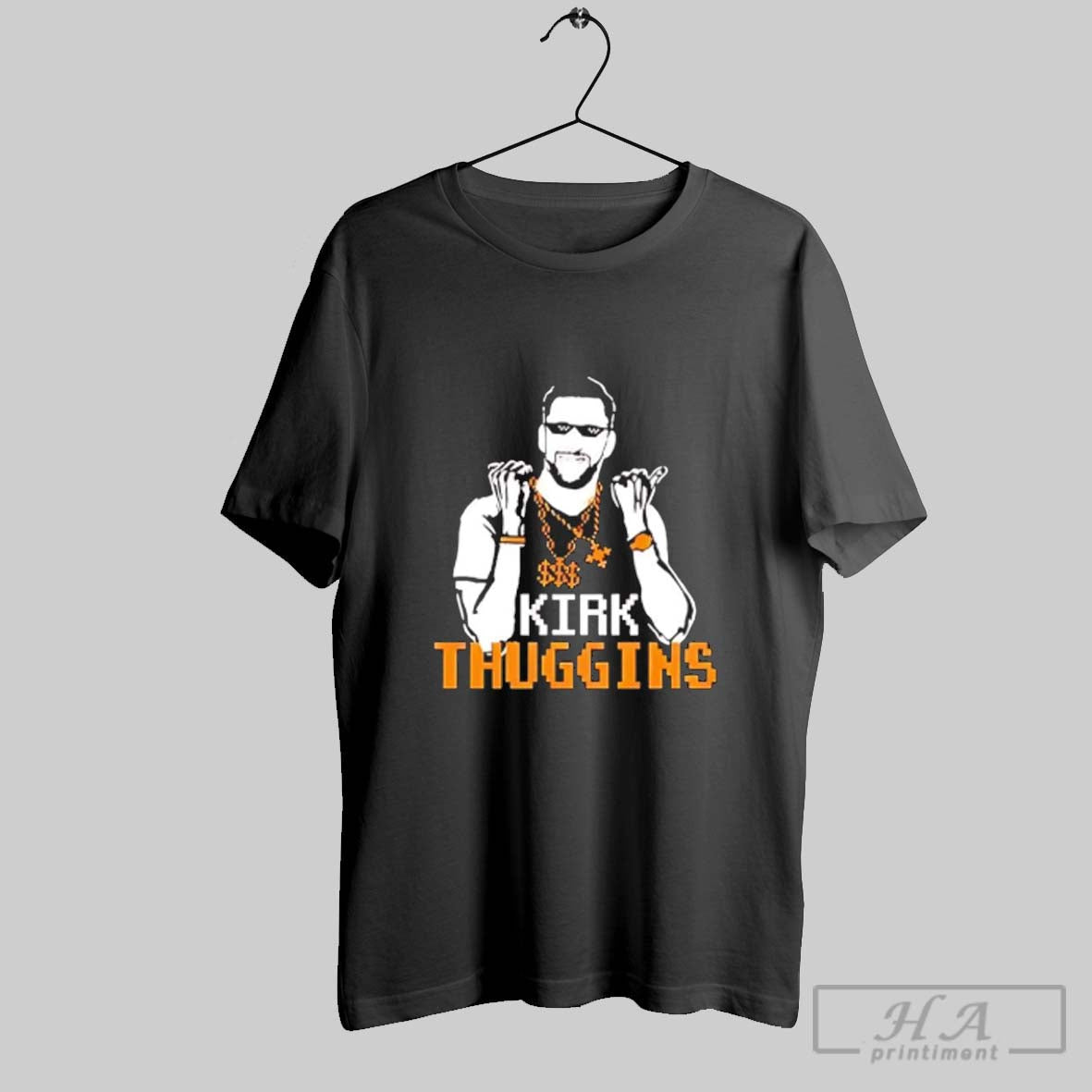Official Kirk Cousins Atlanta Falcons Kirk Thuggins 8 Bit T-Shirts, Hoodie, Sweatshirt - T-Shirt, Sweatshirt, Hoodie