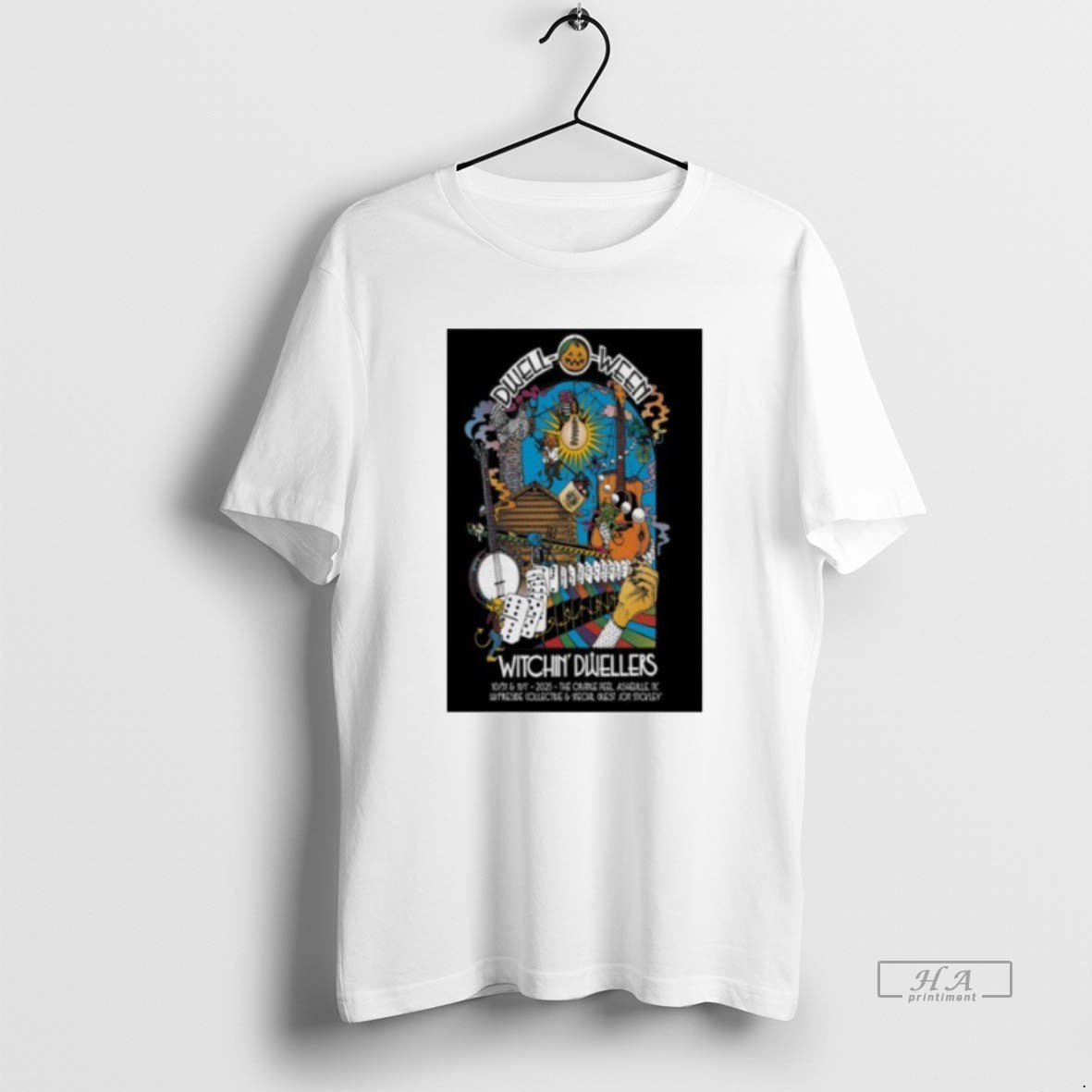 Official Kitchen Dwellers Asheville Halloween Shows Oct 31 Nov 1 2025 T-Shirts, Hoodie, Sweatshirt - T-Shirt, Sweatshirt, Hoodie