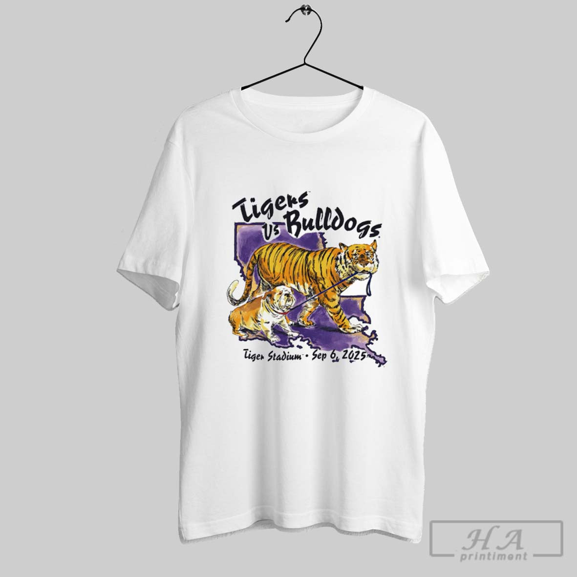 Official Lsu Vs La Tech Game Day 2025 T-Shirts, Hoodie, Sweatshirt - T-Shirt, Sweatshirt, Hoodie