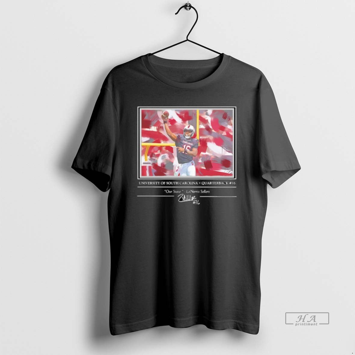 Official Lanorris Sellers University South Carolina Gamecocks Signature T-Shirts, Hoodie, Sweatshirt - T-Shirt, Sweatshirt, Hoodie