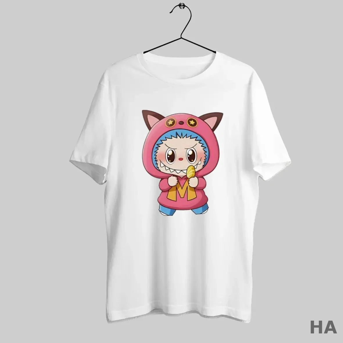 Official Labubu Wearing Holding Snack Mascot T-Shirts, Hoodie, Sweatshirt - T-Shirt, Sweatshirt, Hoodie