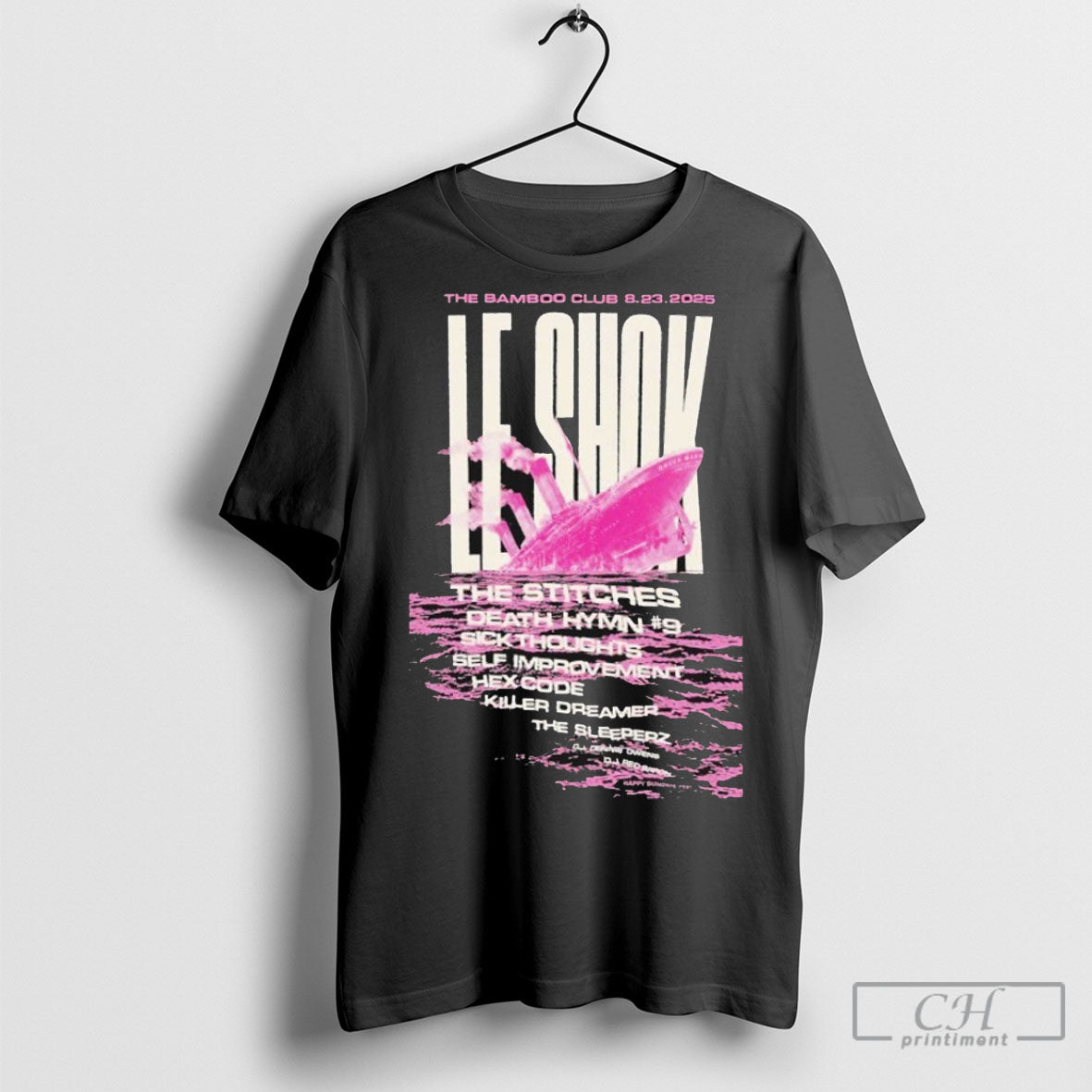 Official Le Shok Bamboo Club Aug 23 2025 T-Shirts, Hoodie, Sweatshirt - T-Shirt, Sweatshirt, Hoodie
