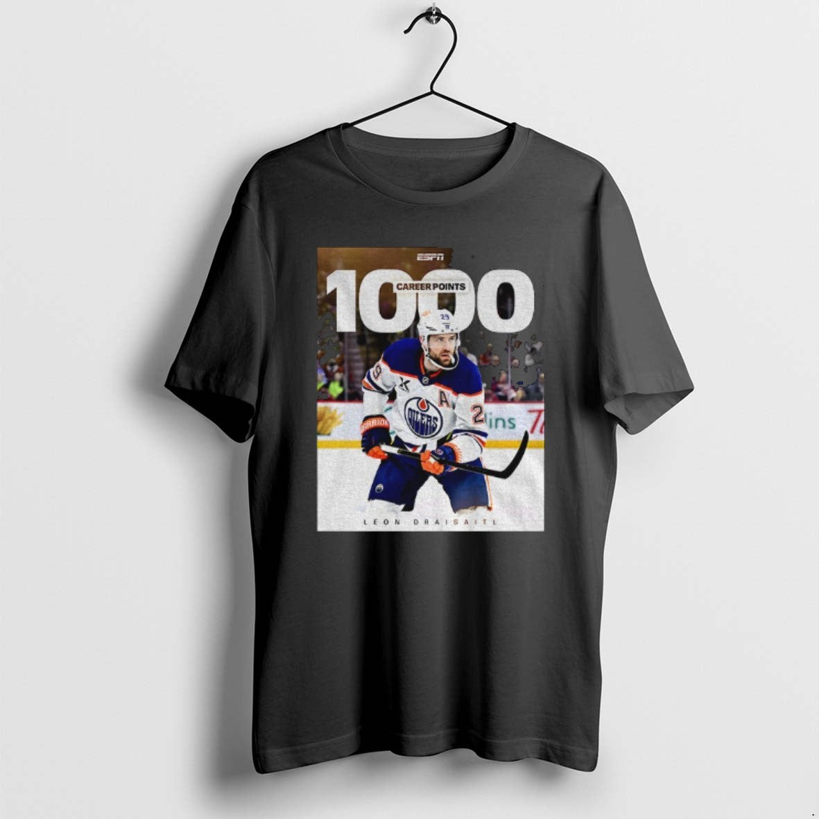 Official Leon Draisaitl Hits 1 000 Point Milestone T-Shirts, Hoodie, Sweatshirt - T-Shirt, Sweatshirt, Hoodie
