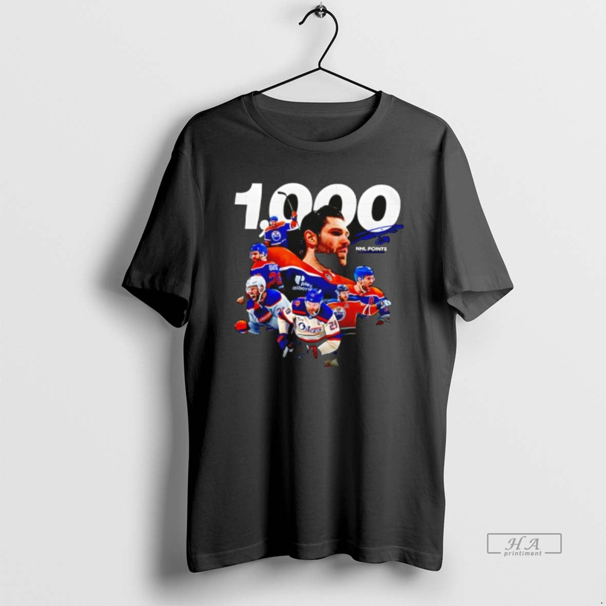Official Leon Draisaitl Edmonton Oilers 1000 Career Nhl Points Limited T-Shirts, Hoodie, Sweatshirt - T-Shirt, Sweatshirt, Hoodie