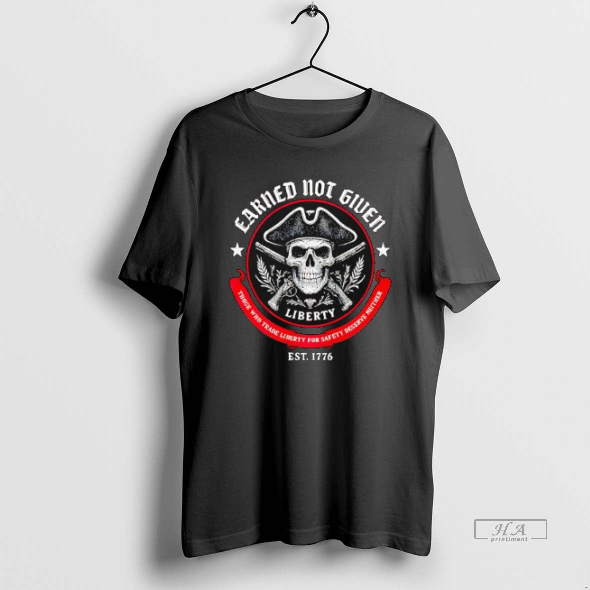 Official Liberty Earned Not Given Those Who Trade Liberty Safety Deserve Neither T-Shirts, Hoodie, Sweatshirt - T-Shirt, Sweatshirt, Hoodie