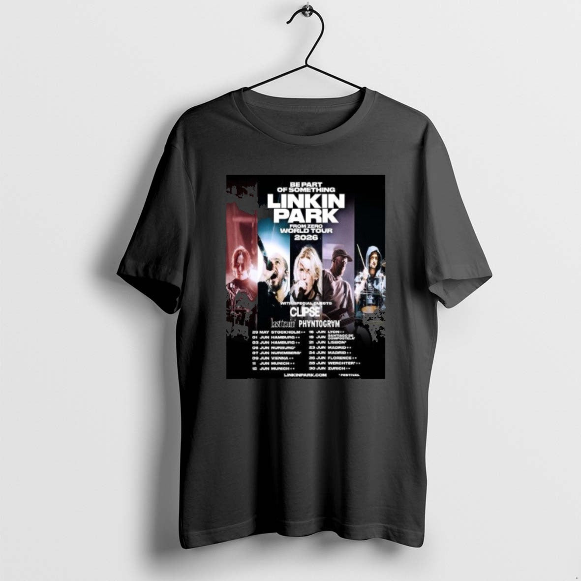 Official Linkin Park Be Part Something Zero World Tour 2026 Europe Dates T-Shirts, Hoodie, Sweatshirt - T-Shirt, Sweatshirt, Hoodie