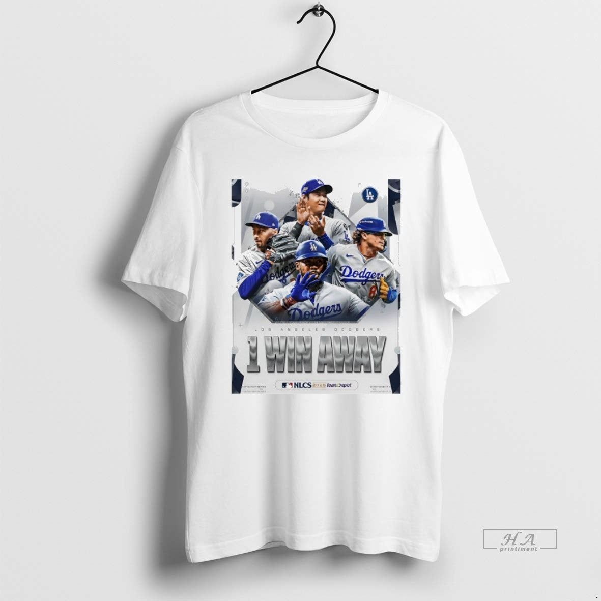 Official Los Angeles Dodgers One Win Away National League T-Shirts, Hoodie, Sweatshirt - T-Shirt, Sweatshirt, Hoodie