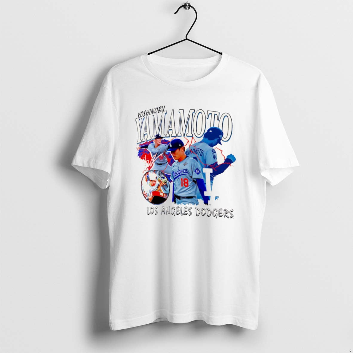 Official Los Angeles Dodgers Yoshinobu Yamamoto Cream Montage T-Shirts, Hoodie, Sweatshirt - T-Shirt, Sweatshirt, Hoodie