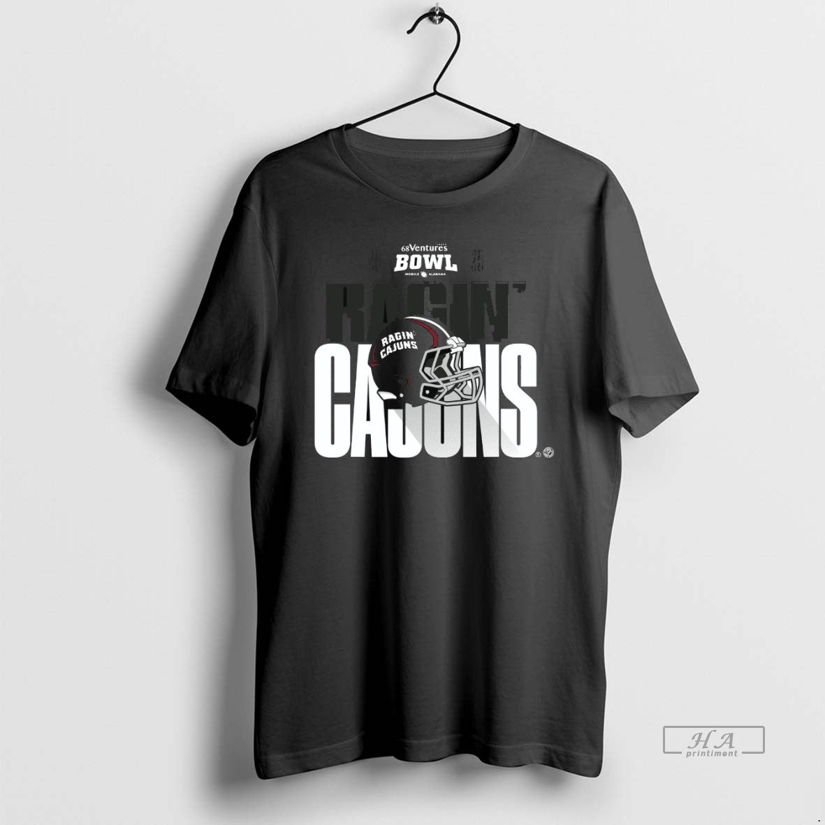 Official Louisiana Ragin Cajuns 2025 68 Ventures Bowl Helmet T-Shirts, Hoodie, Sweatshirt - T-Shirt, Sweatshirt, Hoodie