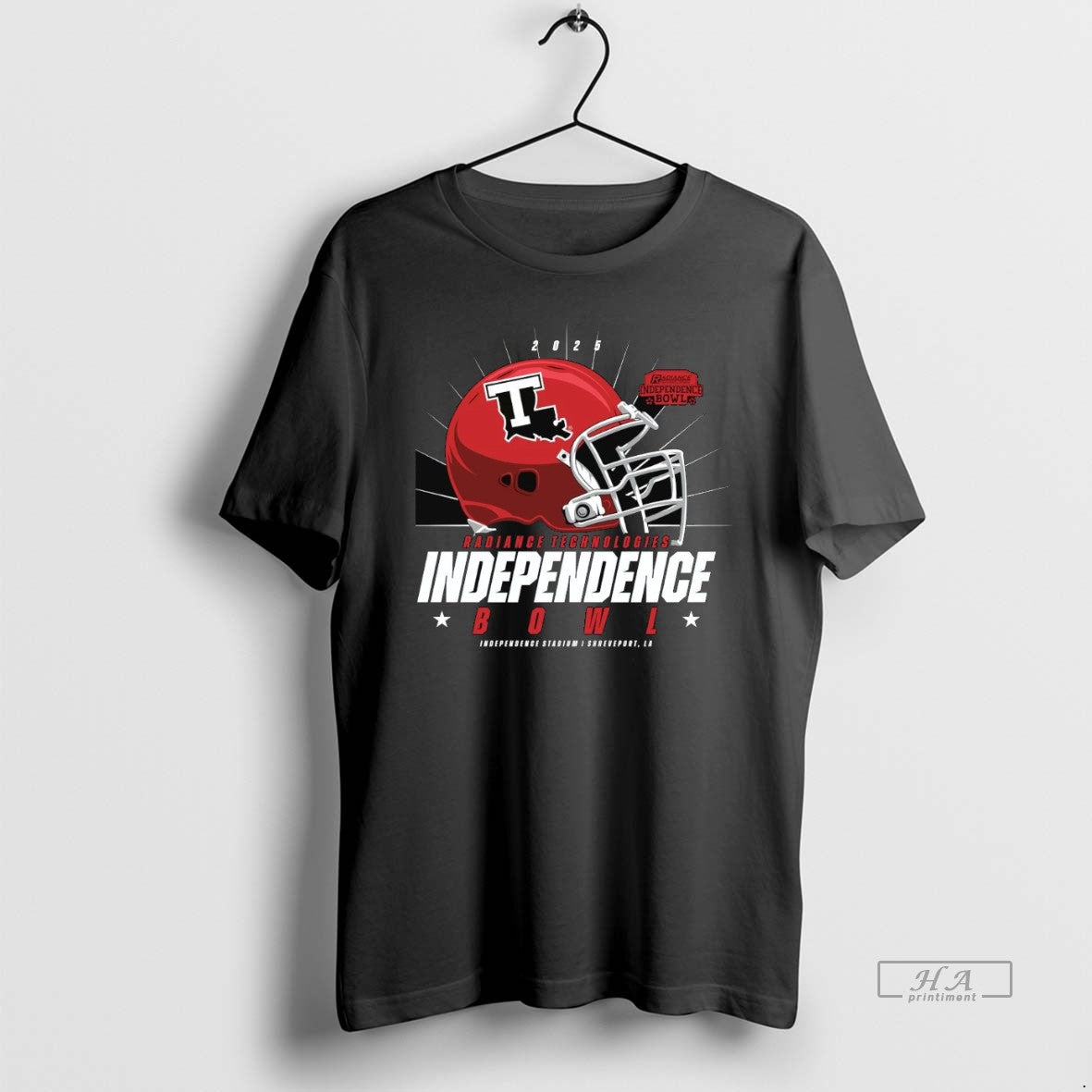 Official Louisiana Tech Bulldogs 2025 Independence Bowl Helmet T-Shirts, Hoodie, Sweatshirt - T-Shirt, Sweatshirt, Hoodie