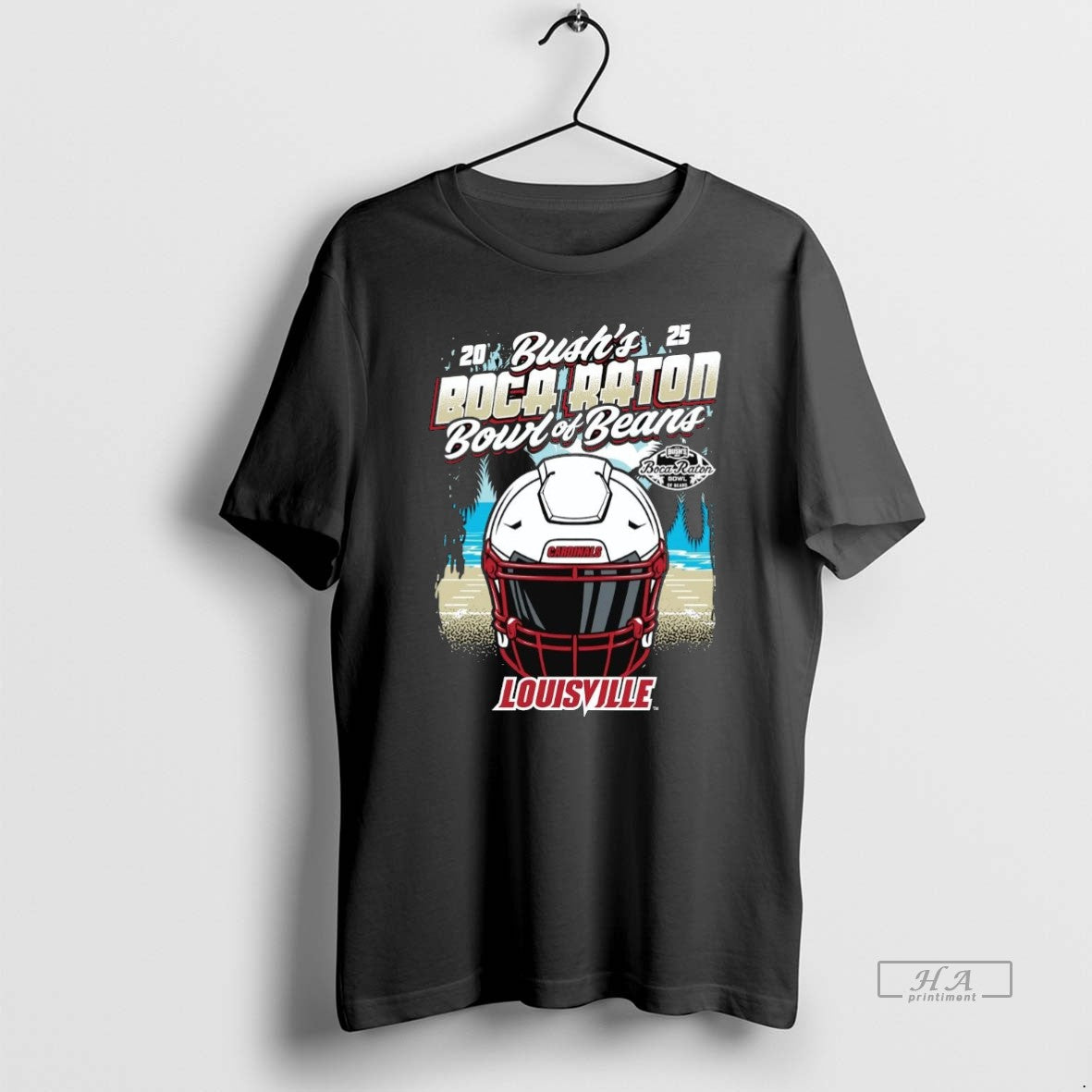 Official Louisville Cardinals 2025 Boca Raton Bowl Helmet T-Shirts, Hoodie, Sweatshirt - T-Shirt, Sweatshirt, Hoodie