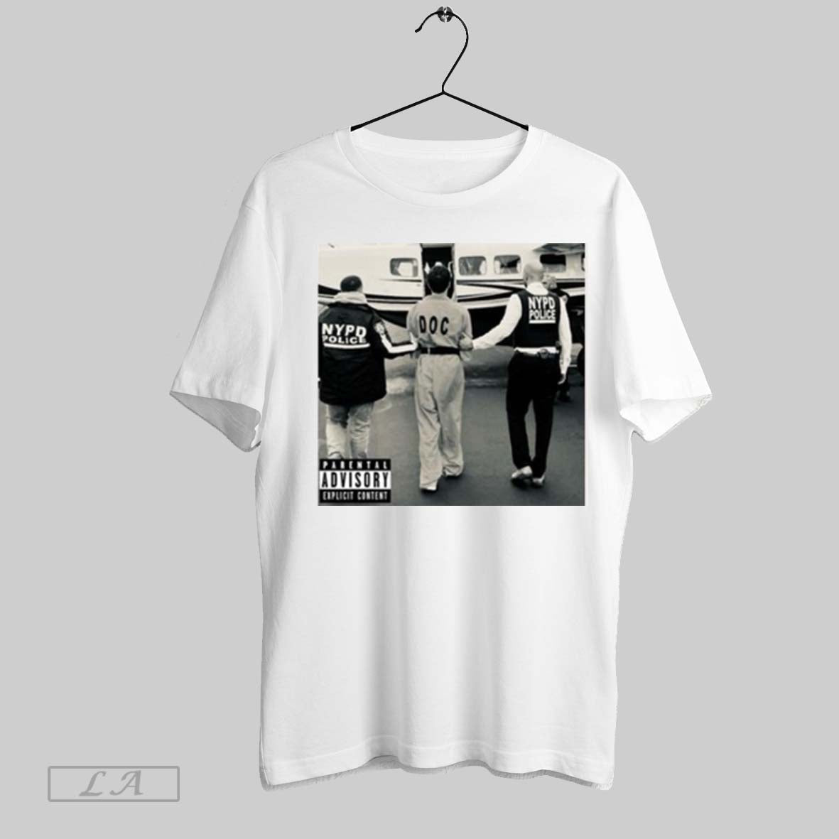 Official Luigi Mangione Helicopter Pad Police Album Cover Parental Advisory Explicit Content T-Shirts, Hoodie, Sweatshirt - T-Shirt, Sweatshirt, Hoodie