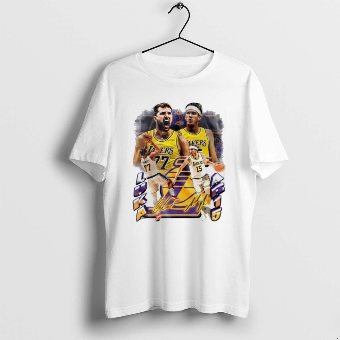 Official Luka Doncic Austin Reaves Los Angeles Lakers Nba Player Signatures T-Shirts, Hoodie, Sweatshirt - T-Shirt, Sweatshirt, Hoodie