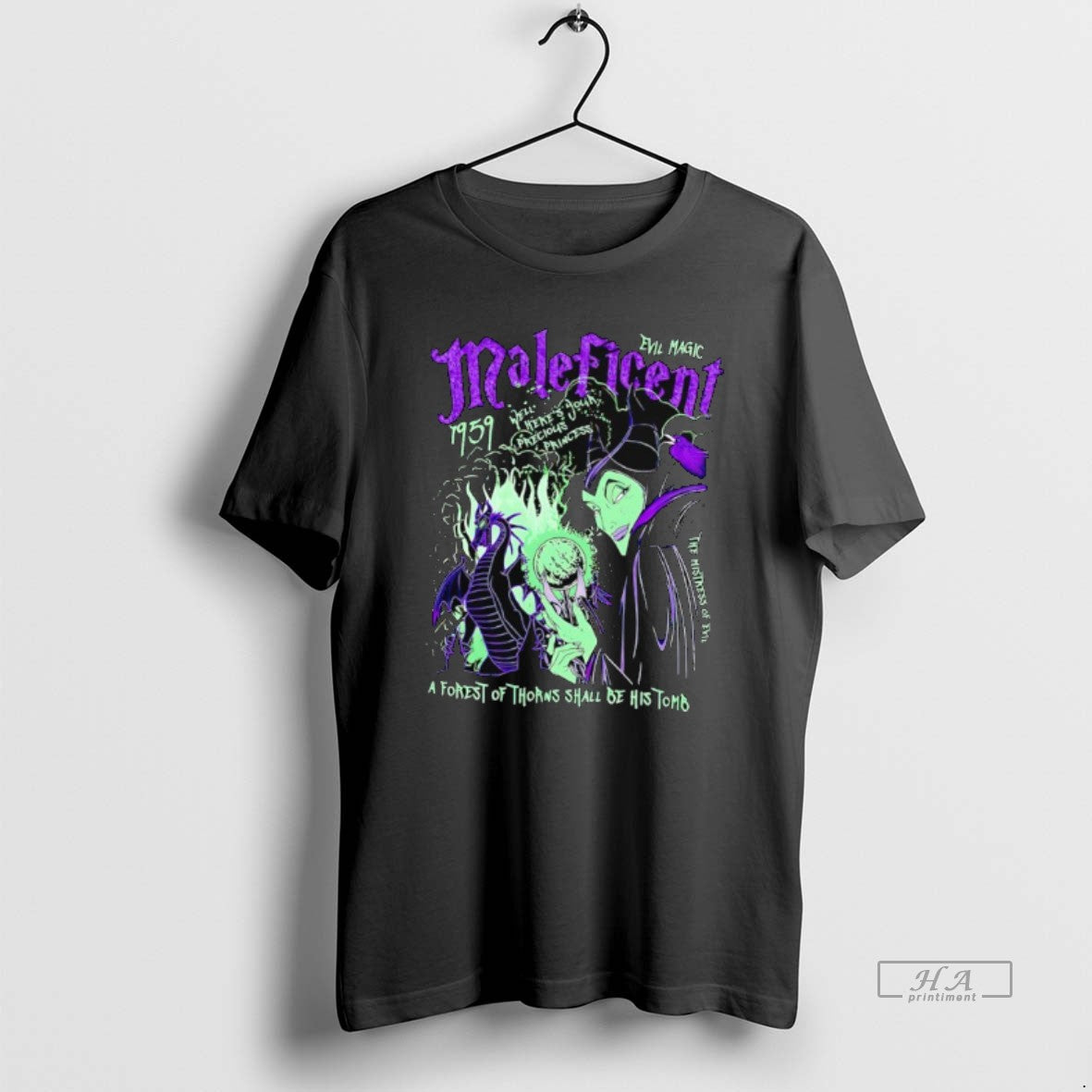 Official Maleficen Evil Magic Well Heres Your Precious Princess Forest Thorns Shall Be T-Shirts, Hoodie, Sweatshirt - T-Shirt, Sweatshirt, Hoodie