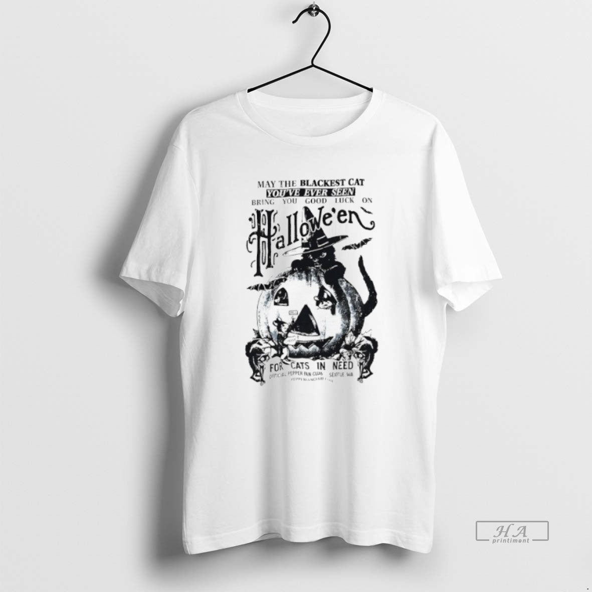 Official May Blackest Cat Youve Ever Seen Bring You Good Luck Halloween T-Shirts, Hoodie, Sweatshirt - T-Shirt, Sweatshirt, Hoodie