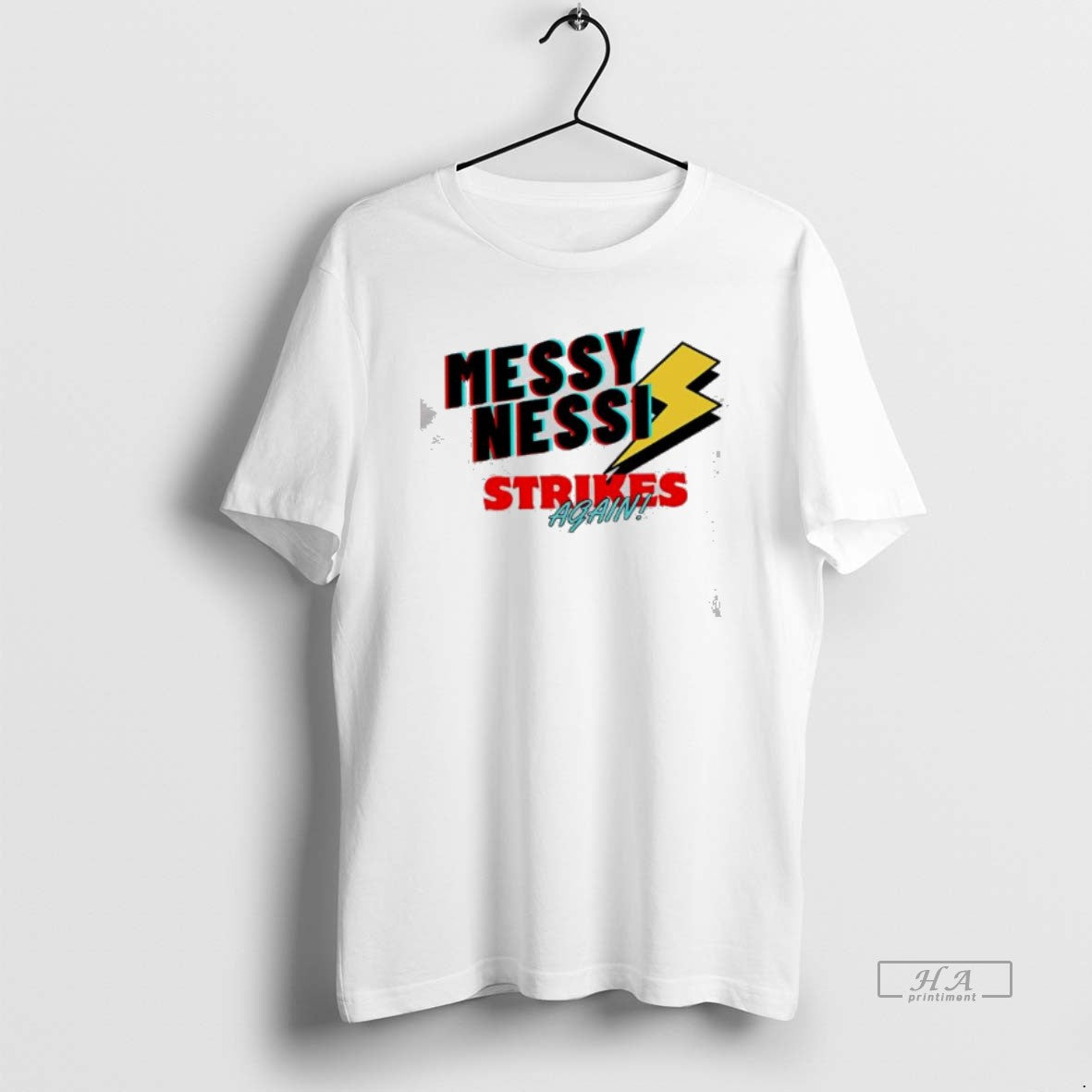 Official Messy Nessi Strikes Again Lightning T-Shirts, Hoodie, Sweatshirt - T-Shirt, Sweatshirt, Hoodie