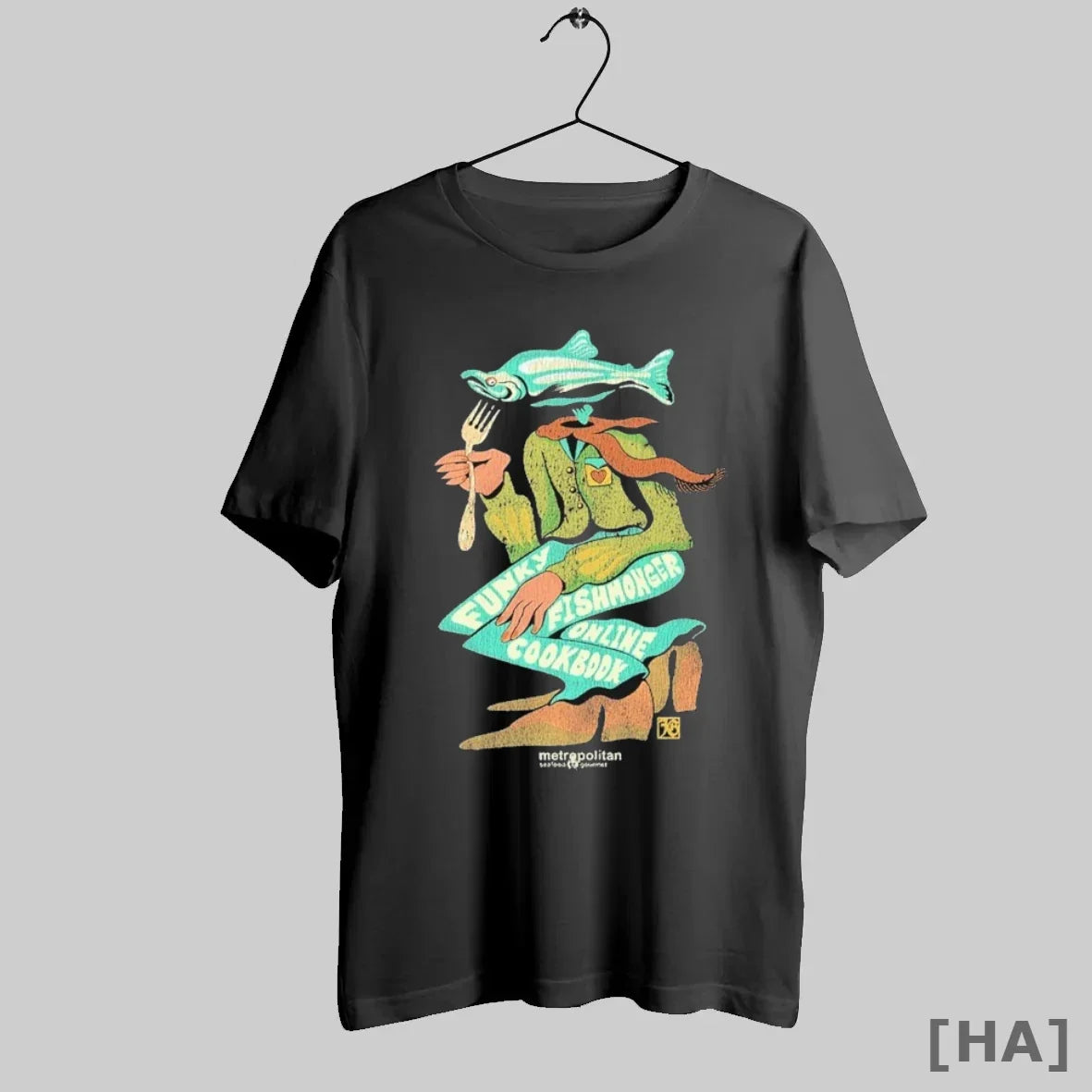 Official Metro Seafood Funky Fishmonger Online Cookbook Fishman T-Shirts, Hoodie, Sweatshirt - T-Shirt, Sweatshirt, Hoodie