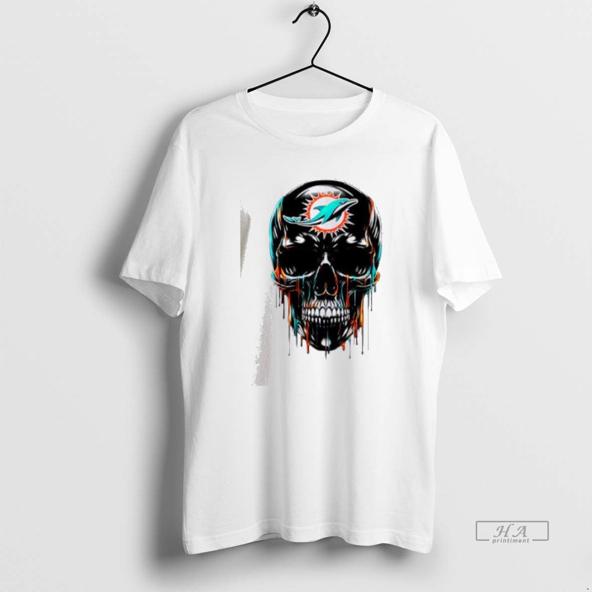 Official Miami Dolphins Skull Black Art T-Shirts, Hoodie, Sweatshirt - T-Shirt, Sweatshirt, Hoodie
