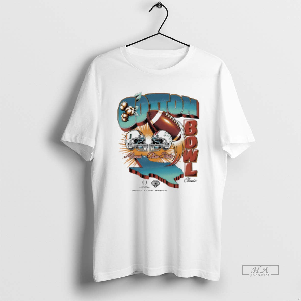 Official Miami Vs Ohio State Cotton Bowl Classic 2025 Vintage Matchup T-Shirts, Hoodie, Sweatshirt - T-Shirt, Sweatshirt, Hoodie