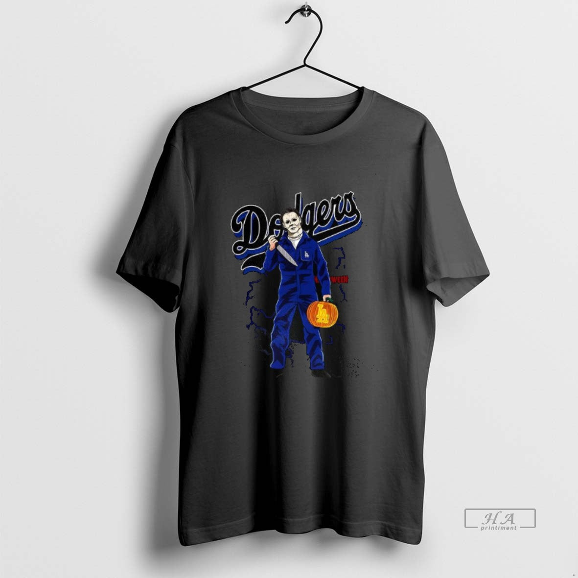 Official Michael Myers X Los Angeles Dodgers Mlb Halloween T-Shirts, Hoodie, Sweatshirt - T-Shirt, Sweatshirt, Hoodie