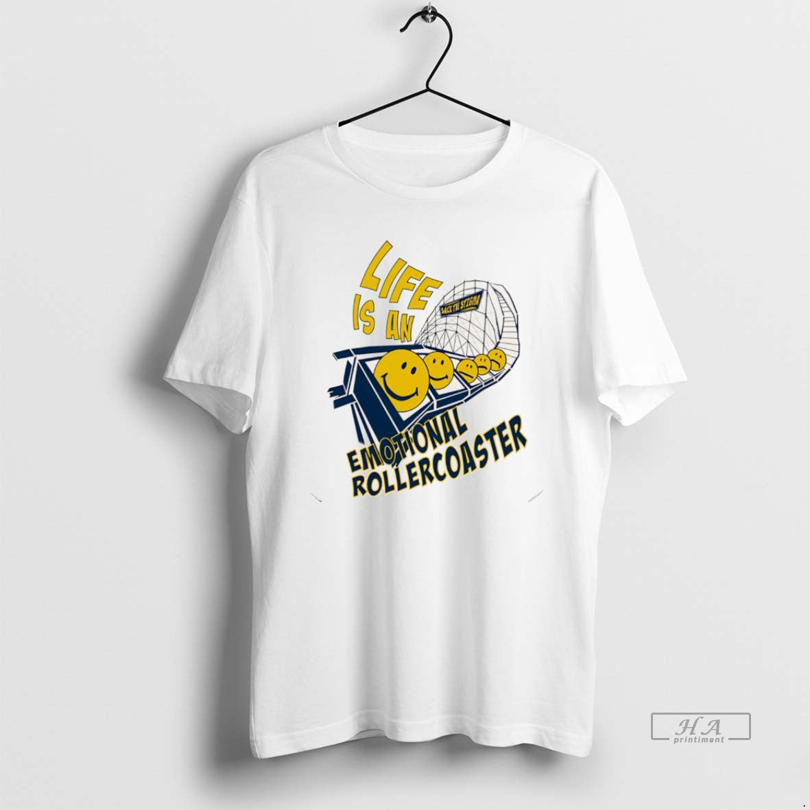 Official Michigan Wolverines Sack Stigma Emotional Rollercoaster Life Is T-Shirts, Hoodie, Sweatshirt - T-Shirt, Sweatshirt, Hoodie
