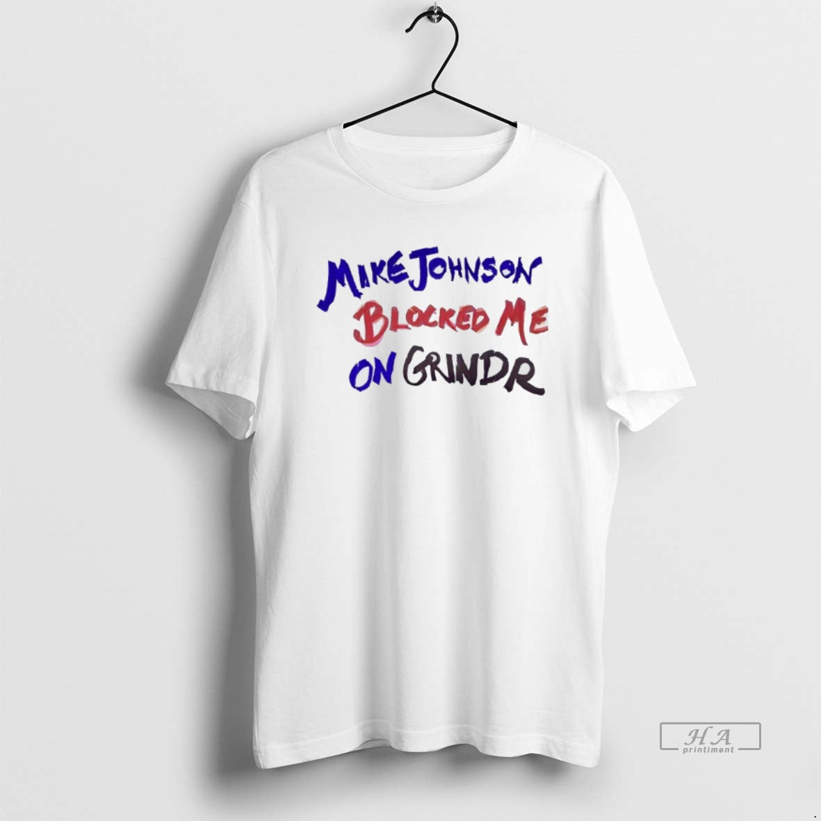 Official Mike Johnson Blocked Me Grindr T-Shirts, Hoodie, Sweatshirt - T-Shirt, Sweatshirt, Hoodie