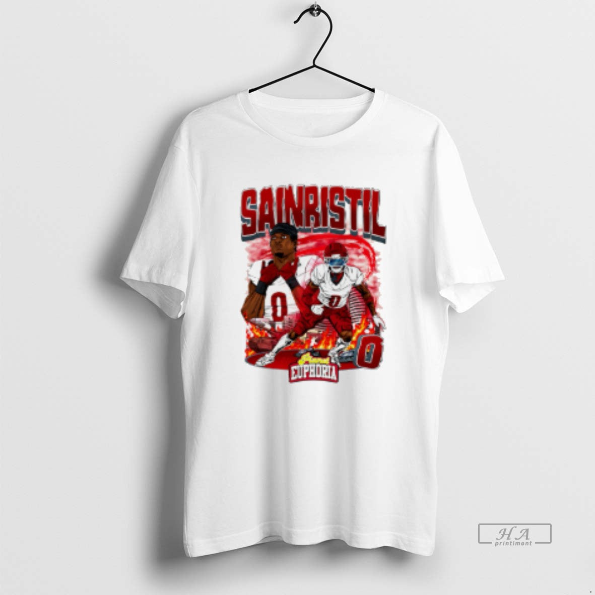 Official Mike Sainristil Washington Commanders Player Skyline Comic T-Shirts, Hoodie, Sweatshirt - T-Shirt, Sweatshirt, Hoodie