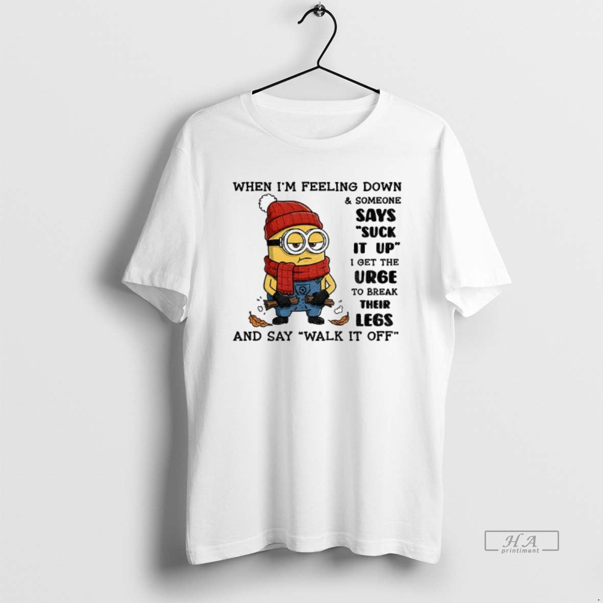 Official Minion When Im Feeling Down Someone Says Suck Up I Get Urge T-Shirts, Hoodie, Sweatshirt - T-Shirt, Sweatshirt, Hoodie