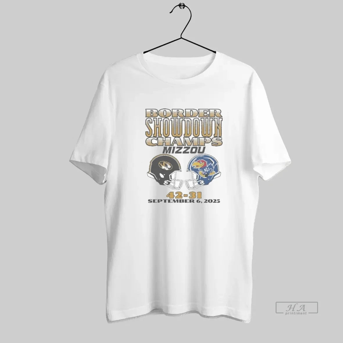 Official Missouri Football Border Showdown Champs 42 31 September 2025 T-Shirts, Hoodie, Sweatshirt - T-Shirt, Sweatshirt, Hoodie