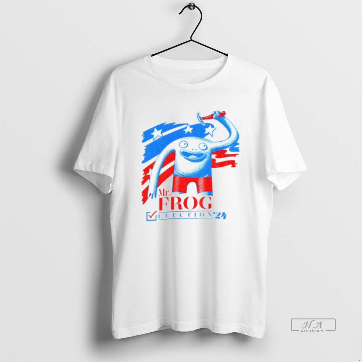 Official Mr Frog Election 24 Patriotic Red Blue Frog T-Shirts, Hoodie, Sweatshirt - T-Shirt, Sweatshirt, Hoodie
