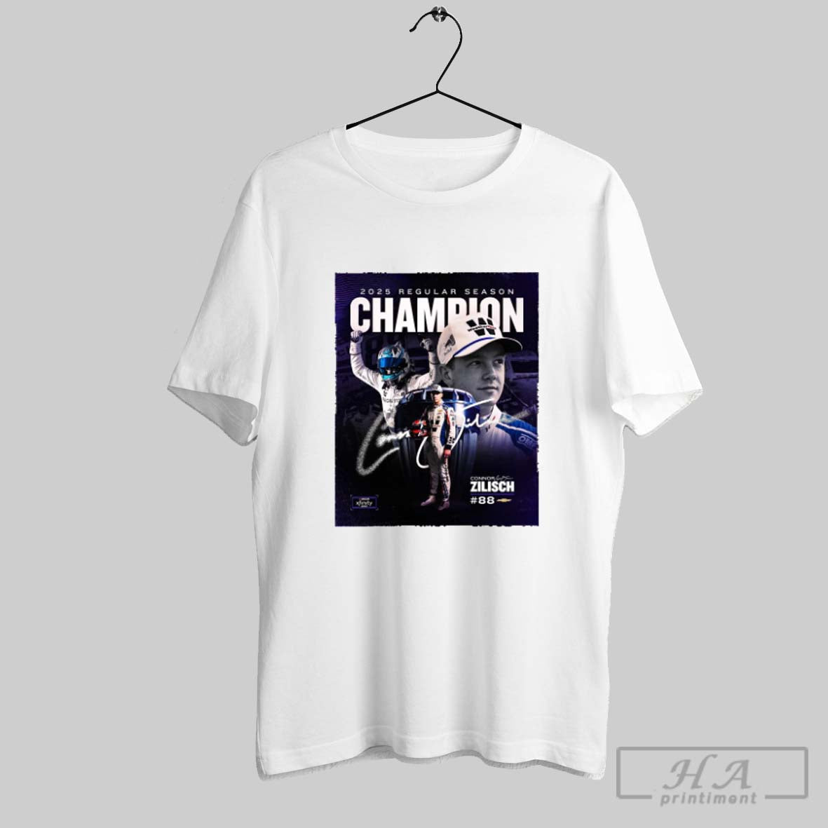 Official Nascar Xfinity 2025 Regular Season Champion Connor Zilisch Signature T-Shirts, Hoodie, Sweatshirt - T-Shirt, Sweatshirt, Hoodie