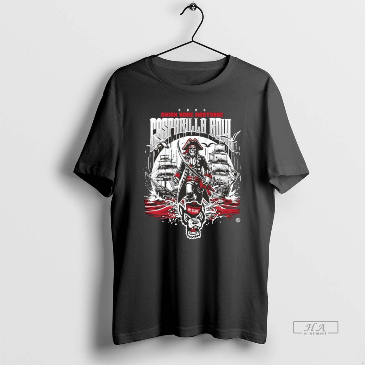 Official Nc State Wolfpack 2025 Gasparilla Bowl Union Home Mortgage Chriast T-Shirts, Hoodie, Sweatshirt - T-Shirt, Sweatshirt, Hoodie