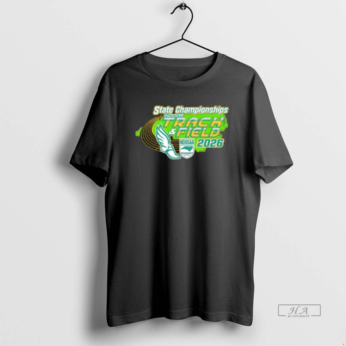 Official Nchsaa Indoor Track Field States Championships 2026 Logo T-Shirts, Hoodie, Sweatshirt - T-Shirt, Sweatshirt, Hoodie