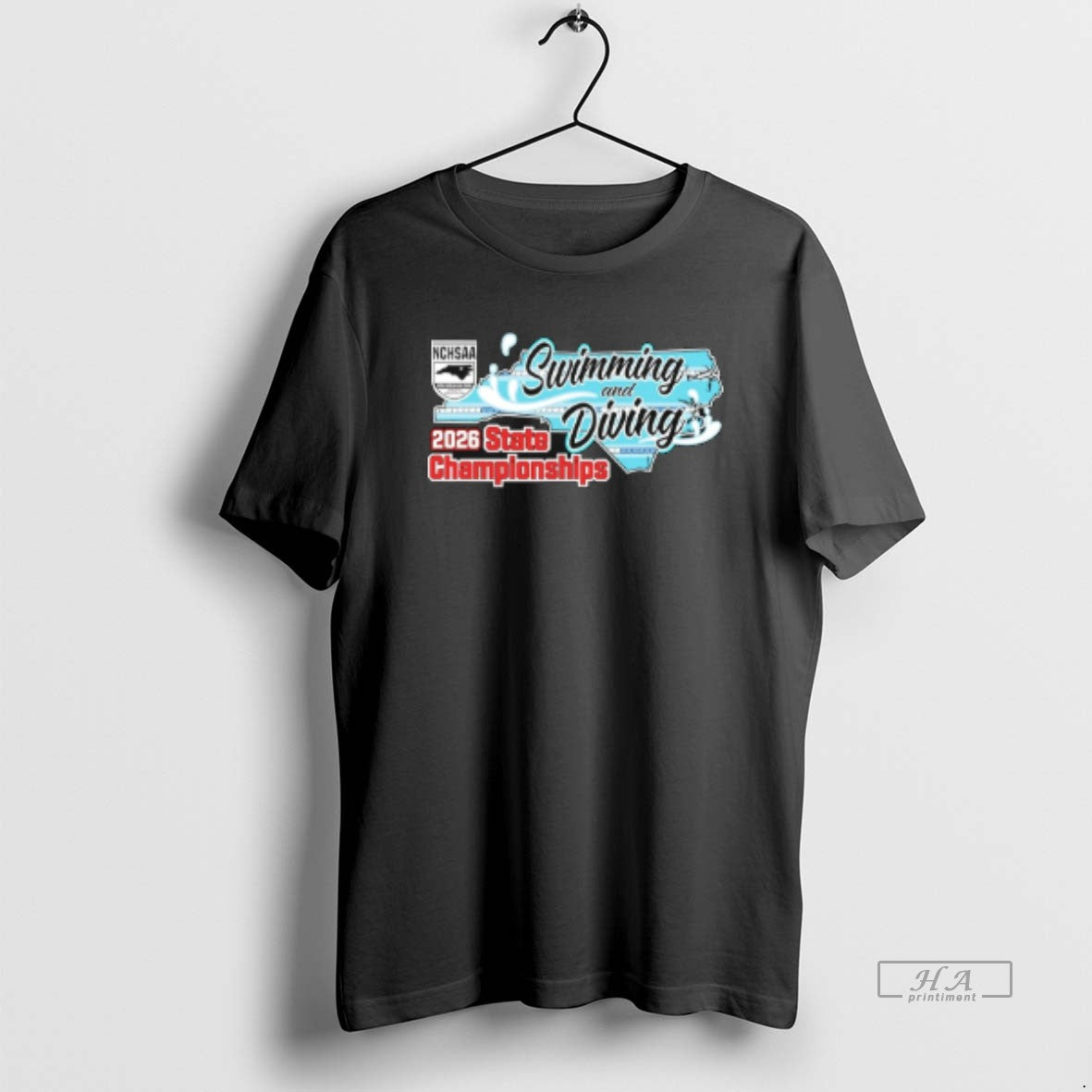 Official Nchsaa Swimming Diving State Championships 2026 Logo T-Shirts, Hoodie, Sweatshirt - T-Shirt, Sweatshirt, Hoodie